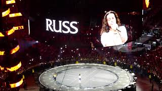 Russ Opening Ed Sheeran Concert Sofi Stadium Inglewood California USA September 23, 2023