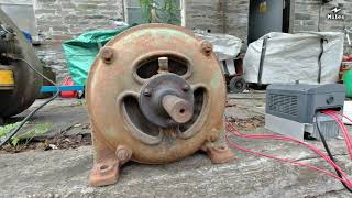 Will It Run? 100 Year Old Three Phase AC Electric Motor 415v