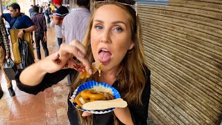 Trying Indian Jalebi For the First Time in New Delhi