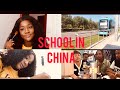 BEING A BLACK STUDENT IN CHINA| COME TO SCHOOL WITH ME| FT RIVERWOOD HAIR | SARAH KYOLA