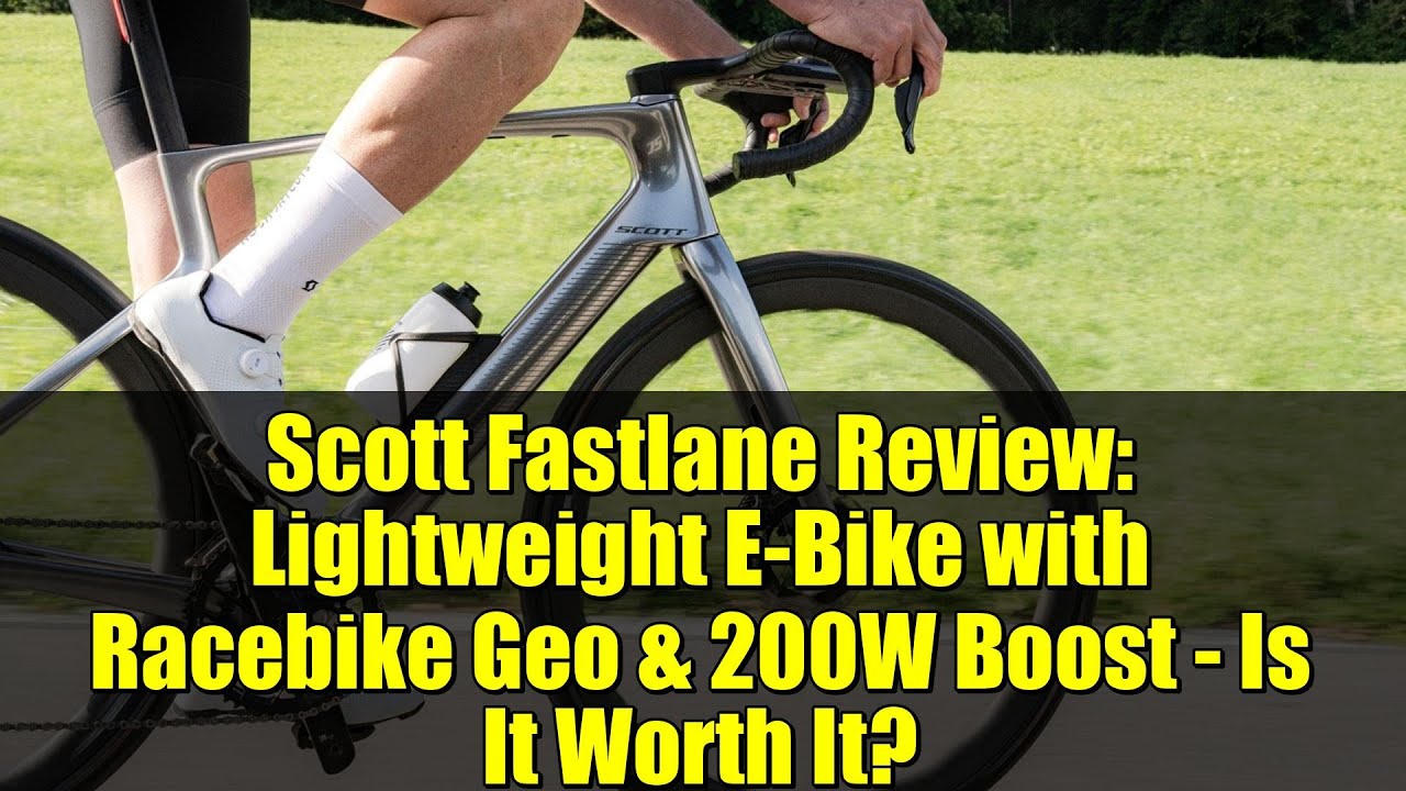 Scott Fastlane Review: Lightweight E-Bike with Racebike Geo & 200W Boost - Is It Worth It?