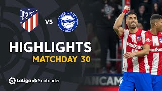 Resumen de Atlético de Madrid vs Deportivo Alavés (4-1)