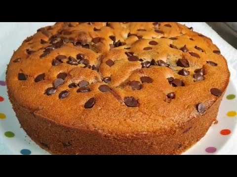 עוגת וניל שוקולד משגעת Amazing chocolate chip vanilla cake מטבח בקלי קלות ליהי קרויץ