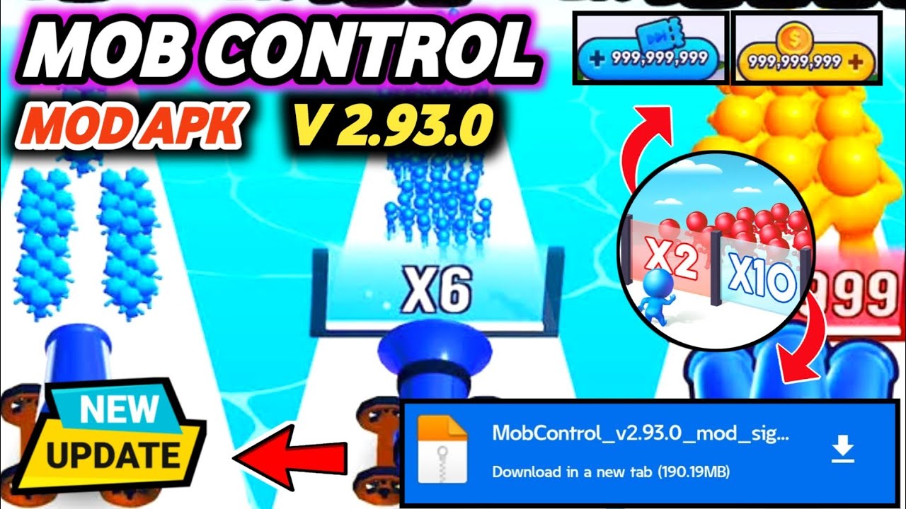 Mob Control Mod Apk v2.93.0 | Unlimited Money & Skip Cards 