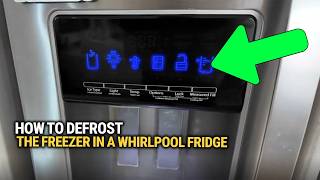 How To Defrost The Freezer In A Whirlpool Fridge: Step-By-Step Tutorial!