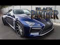 Black Panther Lexus LC 500 Feature