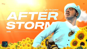After The Storm - Kali Uchis / Tyler The Creator / 3D Motion Graphics 【Alightmotion