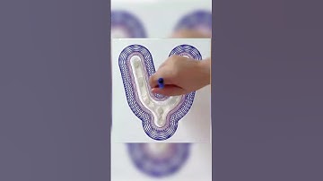 Drop a 💬 if your name starts with V! ✨ #spirograph #usashorts #tiktok #art#aestheticvibes #asmrart