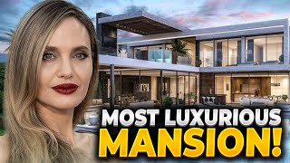 Famous Angelina Jolie Lifestyle/Biography 2023 - Networth | Movies | Fortune | kids | House | Cars Wealth