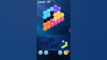 Block Hexa Puzzle Challenger Level 57 Walkthrough