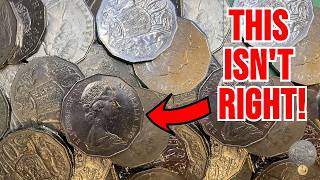 This ERROR coin proves I'm a lucky collector! | Australian 50c coin hunt