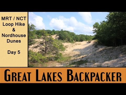 Manistee River Trail Loop Hike & Nordhouse Dunes - Part 5