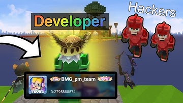 Destroying BedWars Hackers with *ADMIN* Account!! 😵 (Blockman GO)