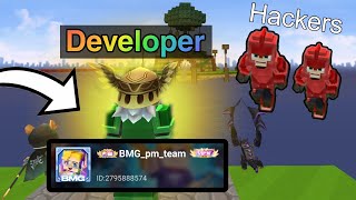 Destroying BedWars Hackers with *ADMIN* Account!! 😵 (Blockman GO)