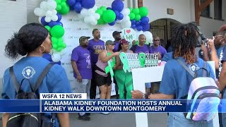 Alabama Kidney Foundation hosts annual Kidney Walk in downtown Montgomery