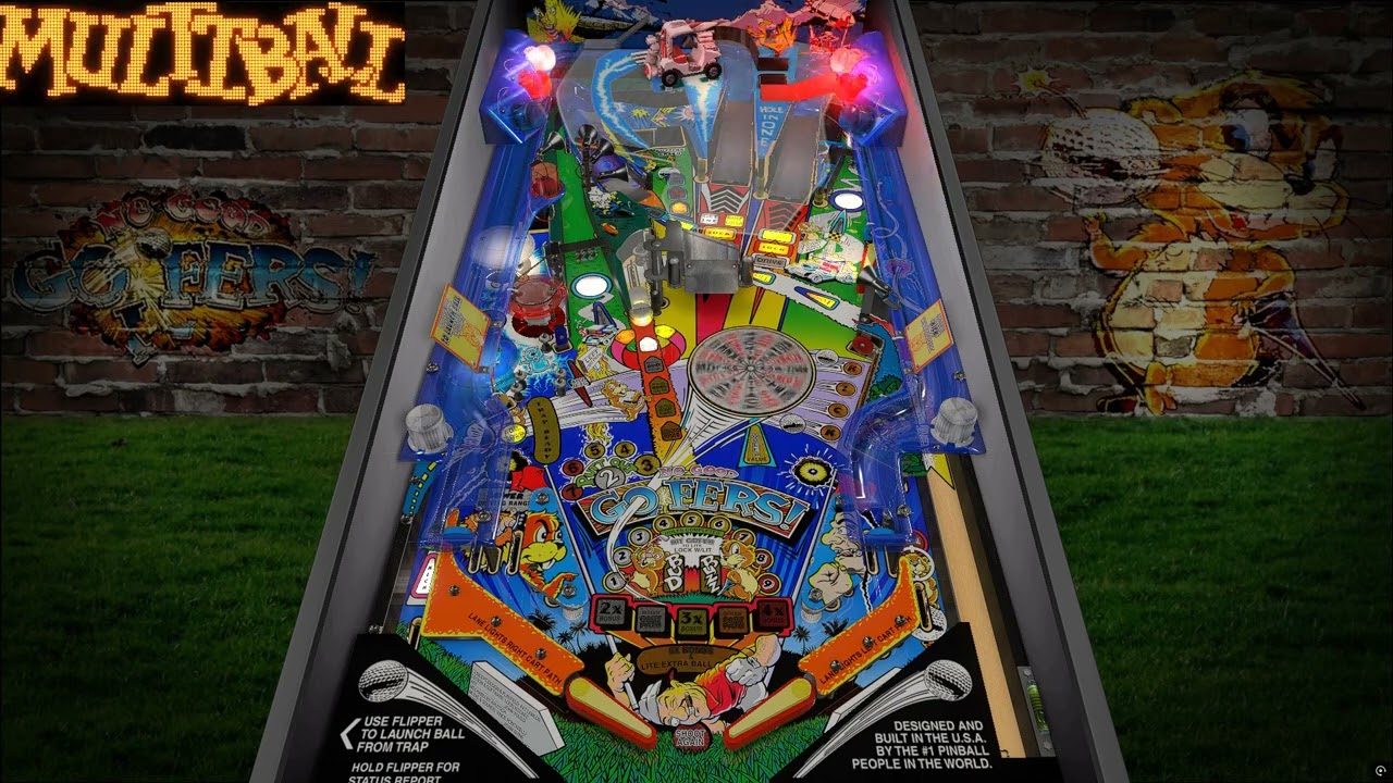 No Good Gofers (Williams 1997) - by cl4ve - Pinball VPX