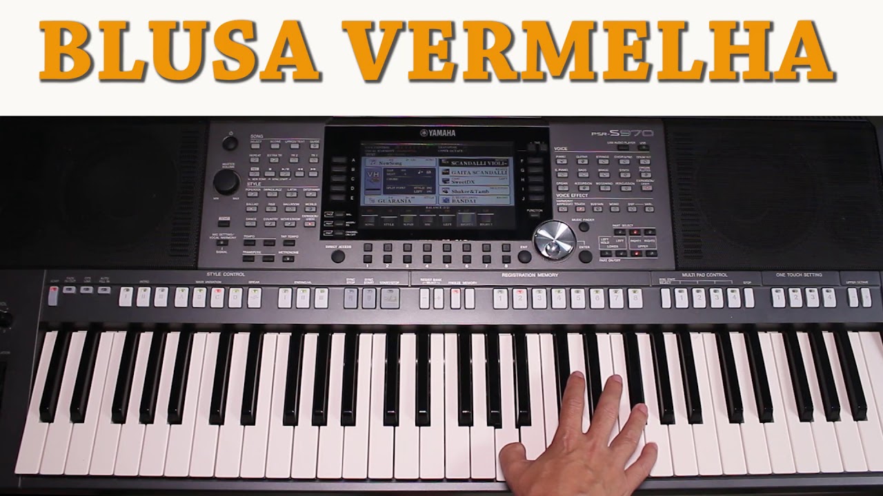 Vídeo Aula - Blusa Vermelha - Trio Parada Dura - Lenta