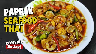 Paprik Seafood Thai | Sedap dan Pantas |  Mudah jerr