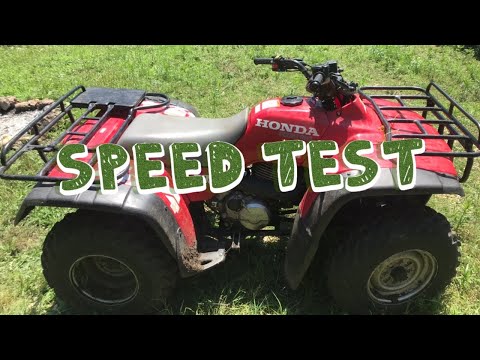 Vídeo: Em que anos eles fizeram o Honda 300 FourTrax?