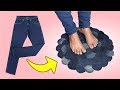 3 TAPETES FÁCEIS DE CALÇA JEANS VELHA | IDER ALVES