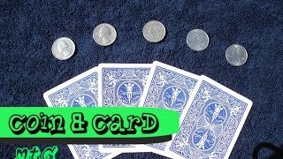 How To Do Magic Easy - Coin & Card Trick