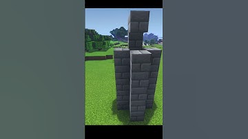 Working Zip Line In Minecraft PE #shorts