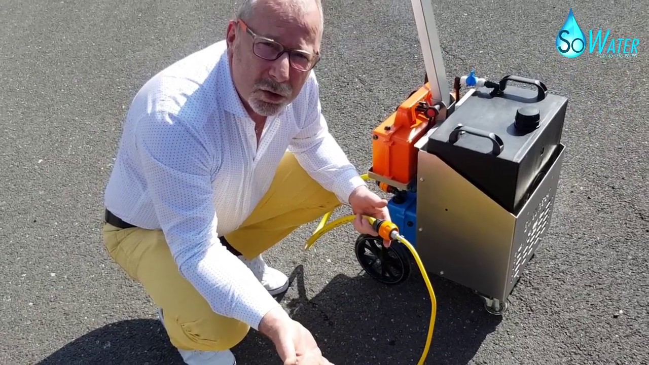 NUA 36L - Nettoyeur Universel Autonome SoWater - Pulvérisation et Nettoyage à l'eau pure