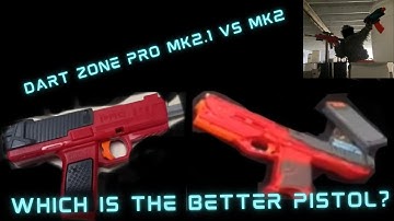 Dart Zone Pro MK2.1 vs Dart Zone Pro MK2 Nerf comparison