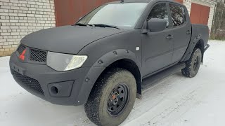 Mitsubishi L200 в защитном покрытии 