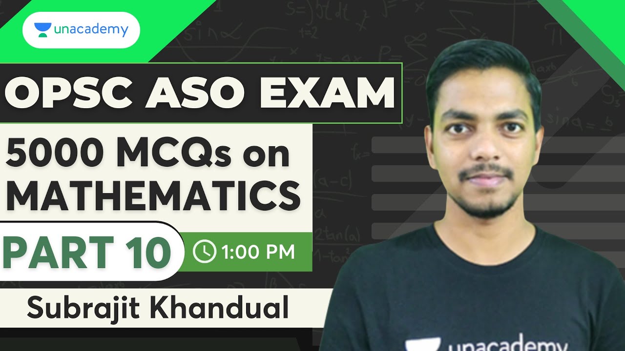 ASO - 5000 Selected and Important Questions for Secretariat ASO | Part 10 | OPSC | Subrajit