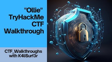 CTF Walkthrough: Ollie (TryHackMe, Medium)