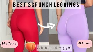 Big 🍑 without the gym?? | BEST scrunch leggings review