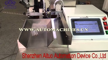 Single end crimping model, wire cutting stripping crimping machine