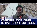 New York Liberty&#39;s Courtney Vandersloot joins TD Five Boro Bike Tour
