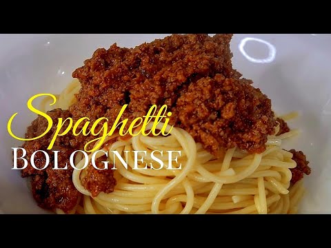 Video: Spaghetti Alla Bolognese