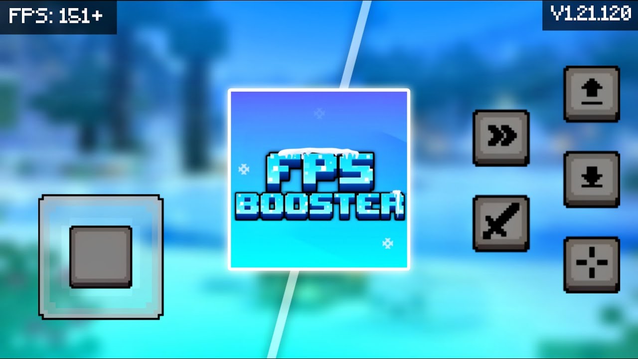 Fps Booster Pack For MCPE 1.21+ | [Fps Booster & Lag Fix]