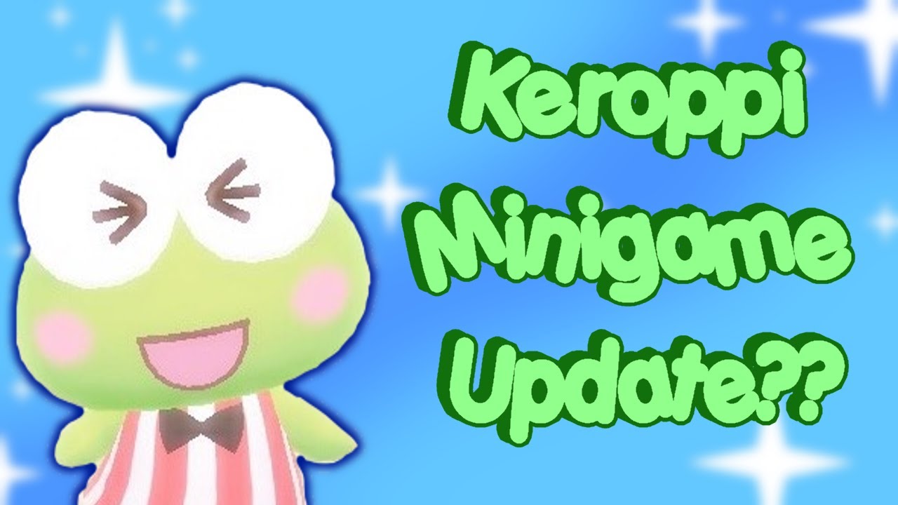 Keroppi Minigame Update?! | Roblox Hello Kitty Cafe | Riivv3r