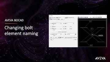 FAQ 083 - AVEVA Bocad - Change bolt element naming [with captions]