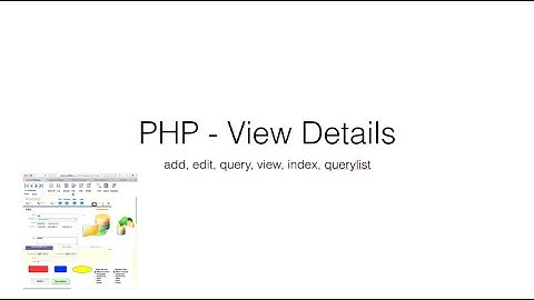PHP View Details created by FmPro Migrator