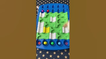 Building Blocks MarbleRun Logic Game ASMR #shortsHalo❤️Namaste❤️