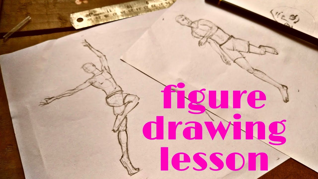 figure drawing lesson - YouTube