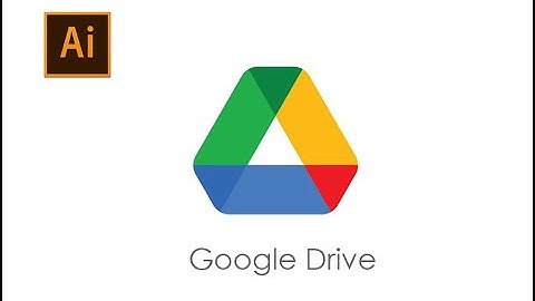 How to create Google Drive Logo | Update New Version 2021 | Adobe Illustrator CC