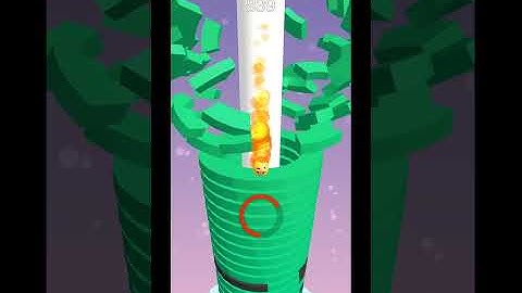 Stack Ball Gameplay Walkthrough Level 97,98  #shorts