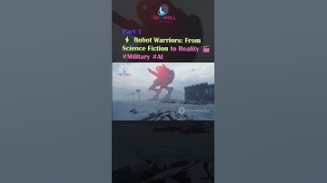 ⚡ Robot Warriors: From Science Fiction to Reality 🎬 #Military #AI #securitytechnology PART 1