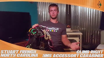 Climb Right HMS Accessory Carabiner - TreeStuff.com Customer Stuart French