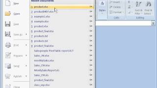 04 10 Opening and Closing a Workbook