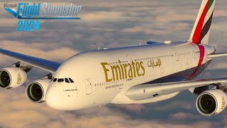 Download Lagu Flight Simulator A380: Dubai - Bali | Emirates Full Flight | MSFS2024 MP3