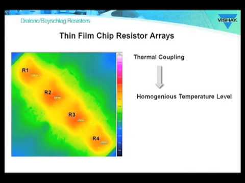 Resistors: ACAS Vishay Thin Film Chip Resistor Arrays