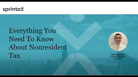 Everything you need to know about nonresident tax ...