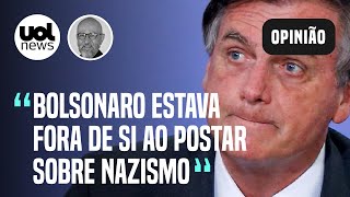 Sob Bolsonaro, apologistas do nazismo viram estímulos, diz Josias de Souza